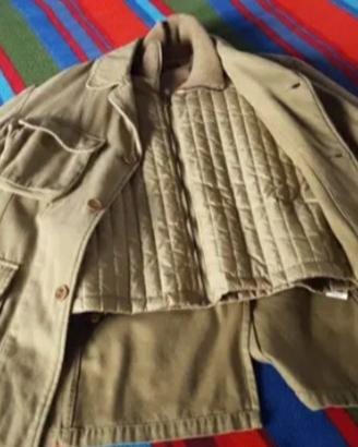 Giacca Giubbotto Beige Vintage  L