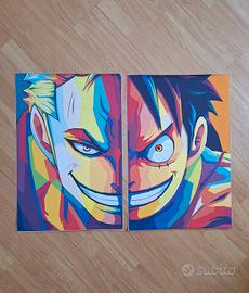 Canvas One Piece Pop art