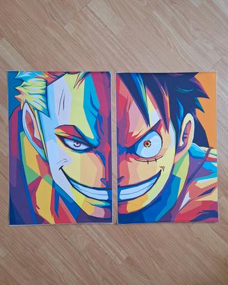 Canvas One Piece Pop art