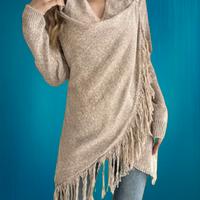 Cardigan Irregolare da Donna Moderno Comodo