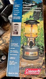 Lanterna a benzina COLEMAN  + ricambi reticella