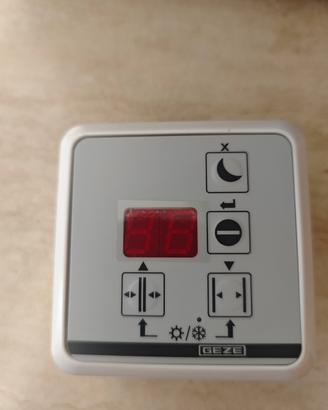 Programmatore GEZE, porta automatica.