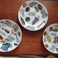 Lotto di sei piatti Fornasetti
