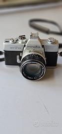Minolta SRT 101 con Rokkor  58 1,4