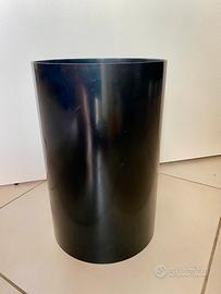 Cestino Kartell Gino Colombini Vintage Nero