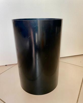 Cestino Kartell Gino Colombini Vintage Nero