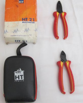 PINZE ISOLANTI USAG+ MULTIMETER-TESTER H-T ITALIA