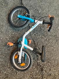 Bici bambino/a con/senza rotelle 14”