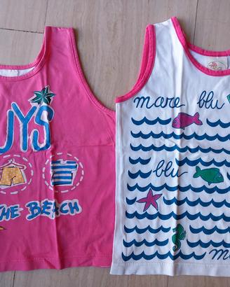 2 Canottiere bimbi