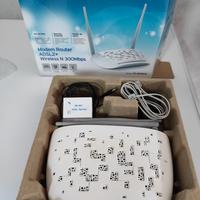 Modem router adsl2+ wireless N300Mbps