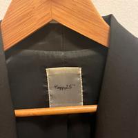Completo giacca e pantalone nero, th 40