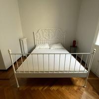 Letto matrimoniale Lervik IKEA bianco