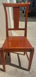 sedie in legno 