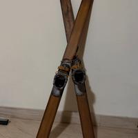 Sci in Legno Vintage - Elegante Arredo Natalizio