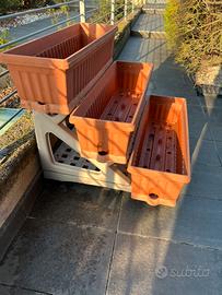 Vaso per orto balcone