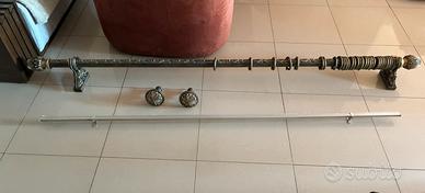Bastone per tende doppio stile Barocco/Classico