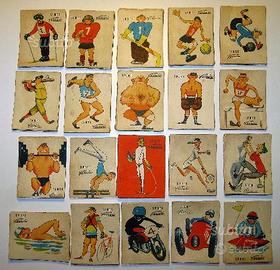 Figurine Ferrero Sport umoristici anni 1953/54