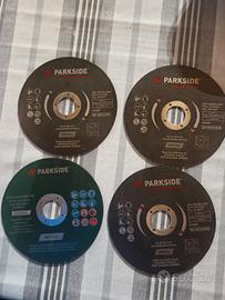  4 dischi di vendi a taglio metallo Parkside 