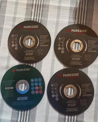  4 dischi di vendi a taglio metallo Parkside 