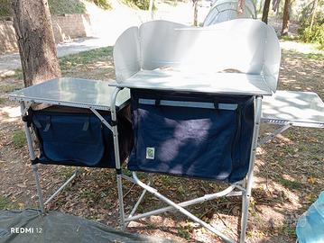 mobiletto cucina campeggio 