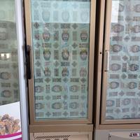 Vetrina bar verticale negativa/positiva