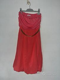 Abito estivo/cocktail NUVOLA Italy – rosa/corallo