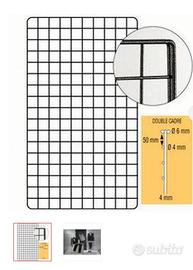 griglie per arredo negozio 