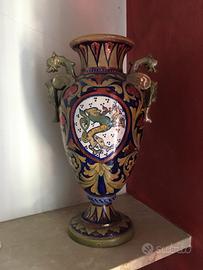 Vaso in ceramica rubboli gualdo tadino