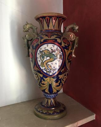 Vaso in ceramica rubboli gualdo tadino