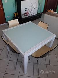 Set da pranzo: Tavolo+4 Sedie CALLIGARIS