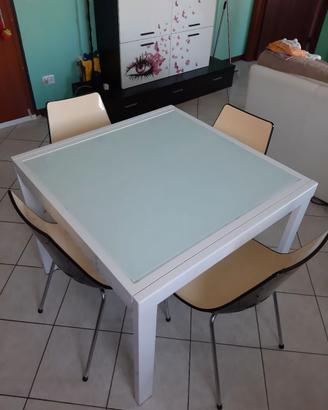 Set da pranzo: Tavolo+4 Sedie CALLIGARIS