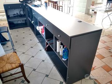 bancone cassa negozio sconponibile