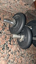 Manubri professionali in acciaio 