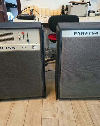 coppia Altoparlanti Farfisa A73b attivi