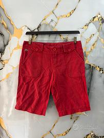 Bermuda lacoste rosso taglia M