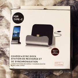 Base di Ricarica USB TYPE-C per Smartphone NUOVO