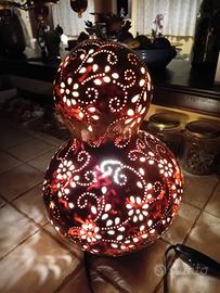 lampade,abajour; artigianato artistico.