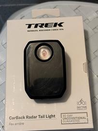 Luce posteriore per ciclismo Trek CarBack Radar