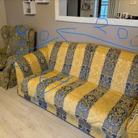 Divano letto + poltrona