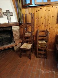 ARREDAMENTO IN STILE CLASSICO TAVERNA COMPLETA