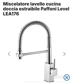 Miscelatore Paffoni cucina 