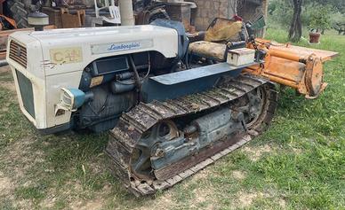 Trattore Lamborghini 340 con attrezzatura