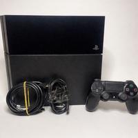 Playstation 4 500Gb Nera+Controller+Cavo AC e HDMI