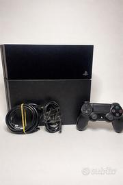 Playstation 4 500Gb Nera+Controller+Cavo AC e HDMI