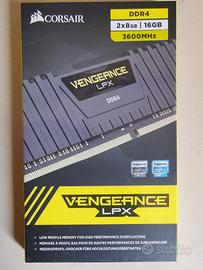 Corsair Vengeance LPX DDR4 16GB (2x8GB) 3600MHz