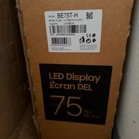 Samsung 75” 4K UHD BE75T-H Smart TV – Nuova imball