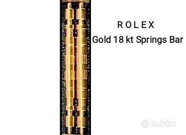 ROLEX , gold spring bar