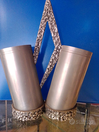 Porta grissini in peltro