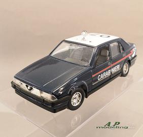 modellino auto scala 1/24 usato alfa romeo 75