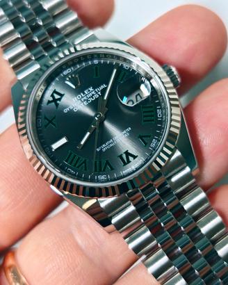 Rolex DJ 36 Wimbledon 126234 jubilé nuovo 03/2026 